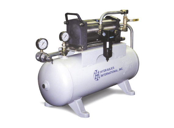 Air amplifying packages: Air amplifying packages for air cylinders charging