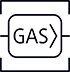 Gas lasers feed