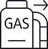 Ultra high pressure gas supply